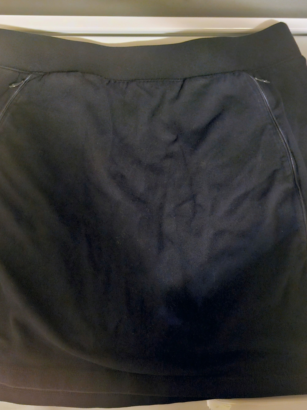 Talbots Navy Skort